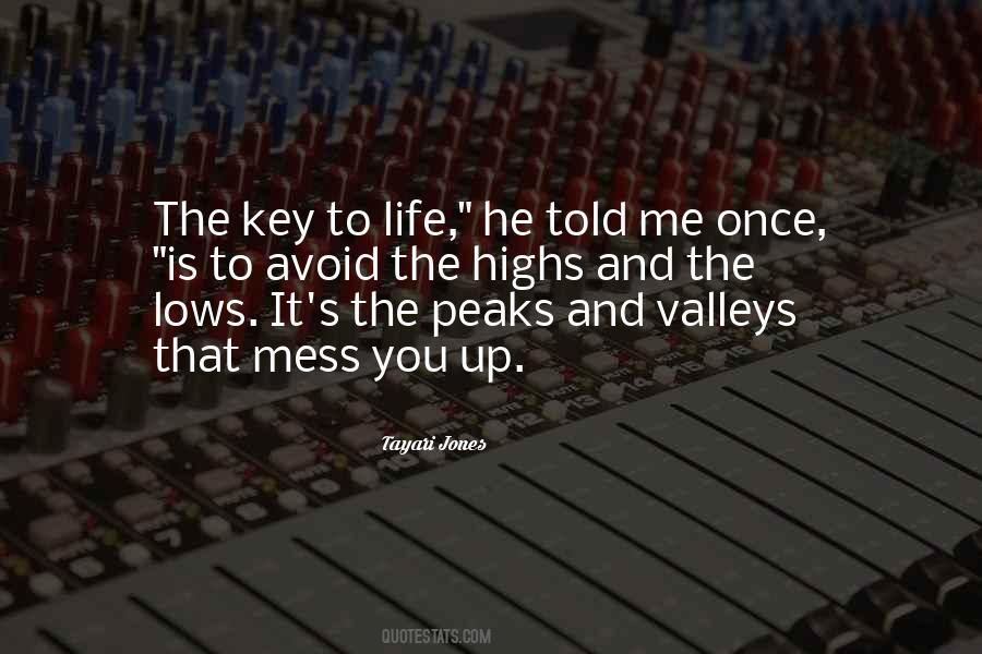 Valleys And Peaks Quotes #781987