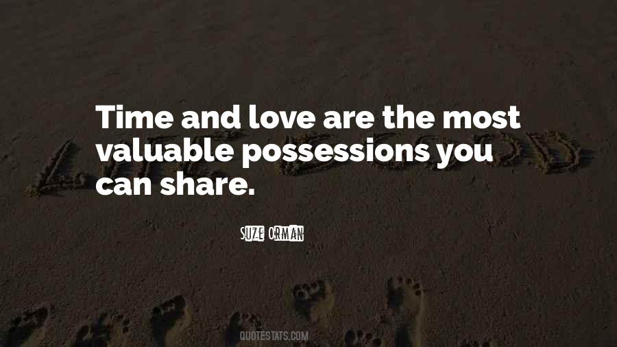 Valuable Possession Quotes #634848