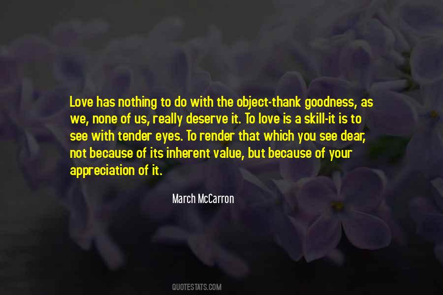 Value And Appreciation Quotes #108464