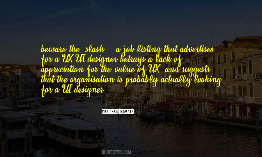 Value And Appreciation Quotes #139236