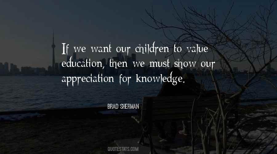 Value And Appreciation Quotes #425647