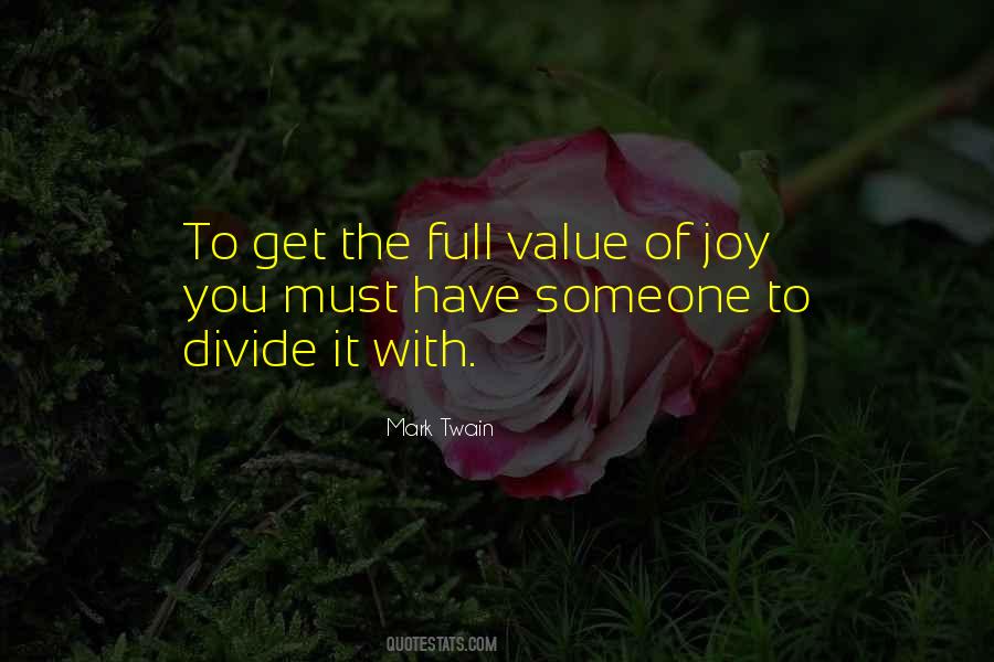 Value And Appreciation Quotes #482580