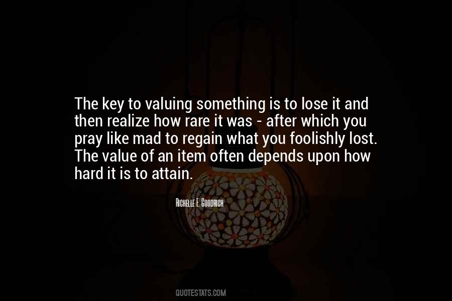 Value And Appreciation Quotes #788647