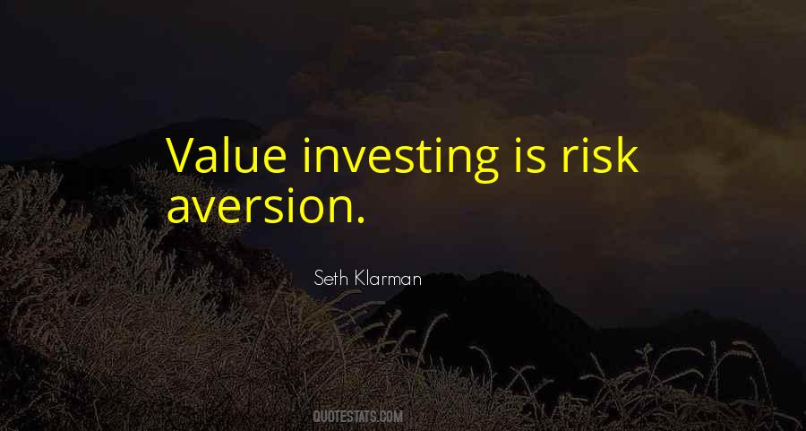 Value Investing Quotes #1013034