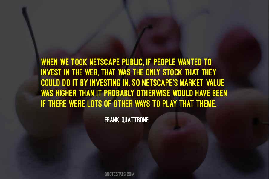Value Investing Quotes #837030