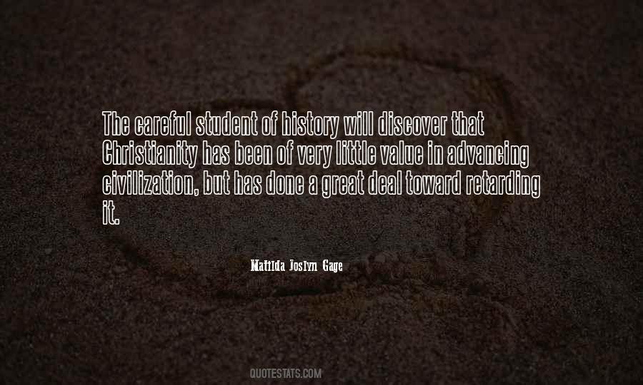 Value Of History Quotes #1513953