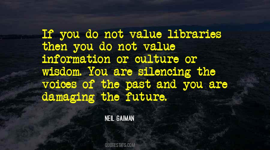 Value Of Libraries Quotes #267672