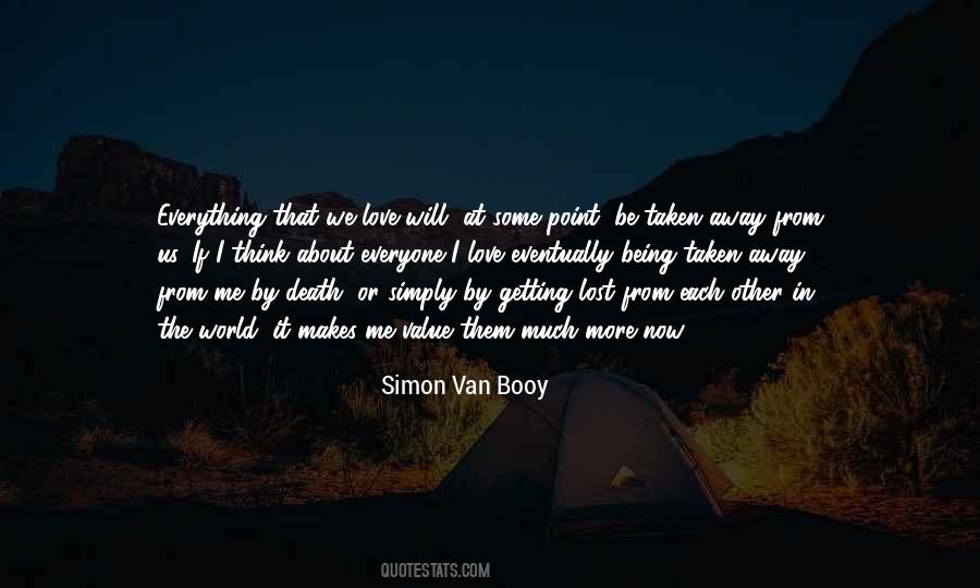 Value Of Lost Things Quotes #397082