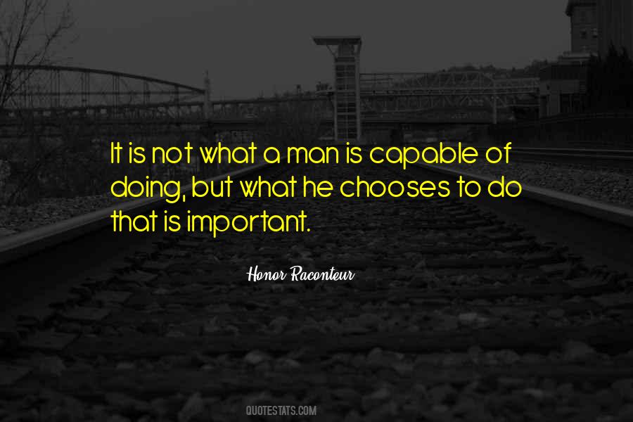 Value Of Man Quotes #421596