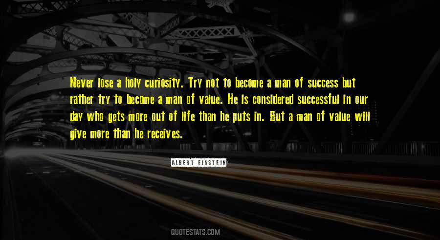 Value Of Man Quotes #64960