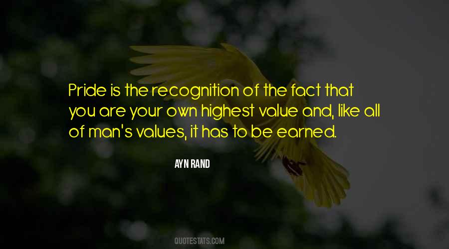 Value Of Man Quotes #78456