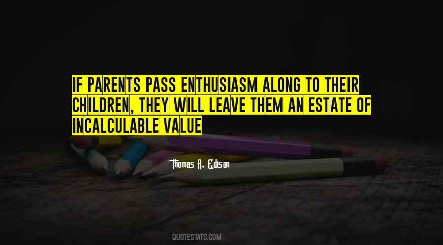 Value Of Parents Quotes #1149891