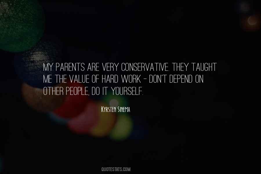 Value Of Parents Quotes #1184166