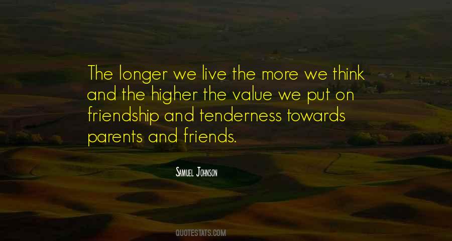Value Of Parents Quotes #1322805