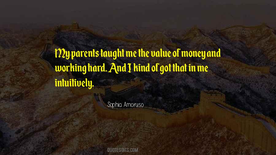Value Of Parents Quotes #1530191