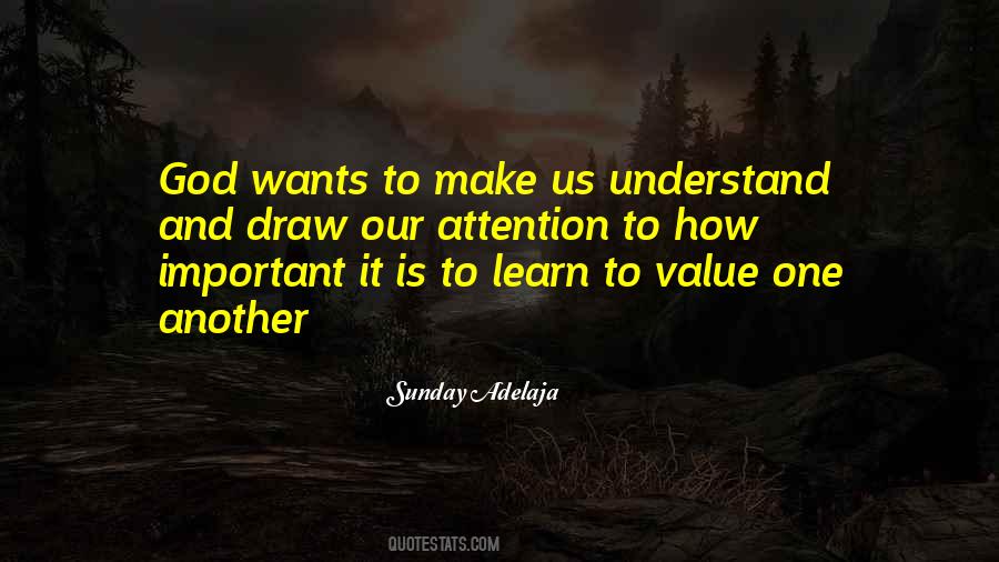 Value One Another Quotes #1007134