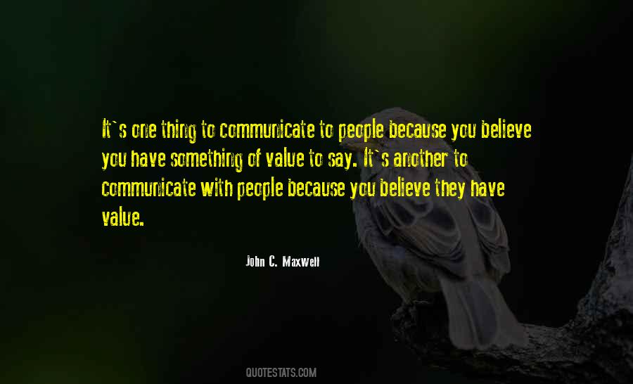 Value One Another Quotes #883334