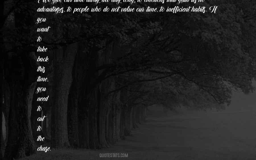 Value People's Time Quotes #1359124