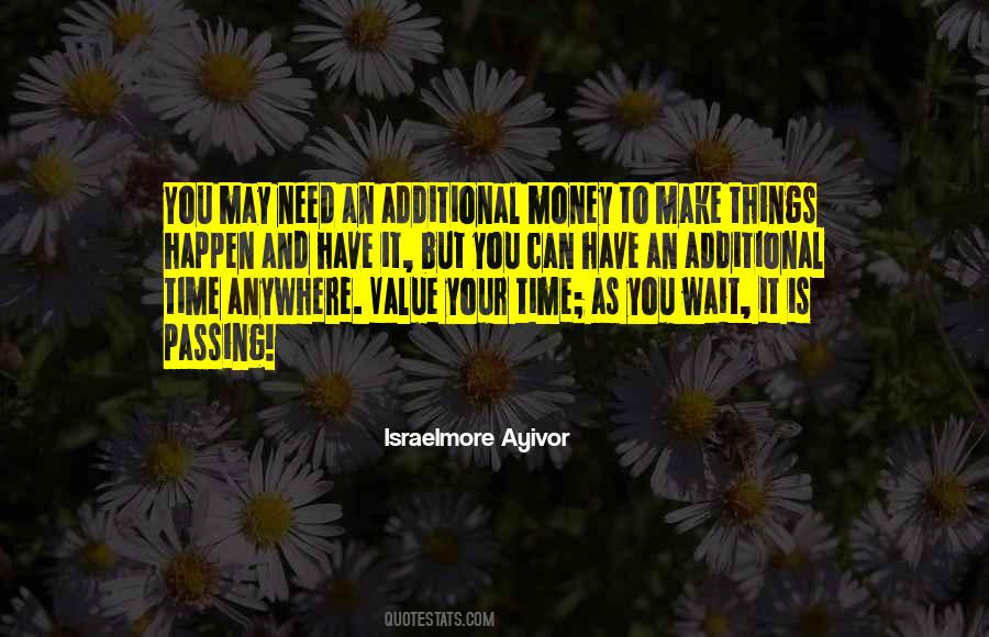 Value Your Time Quotes #713017