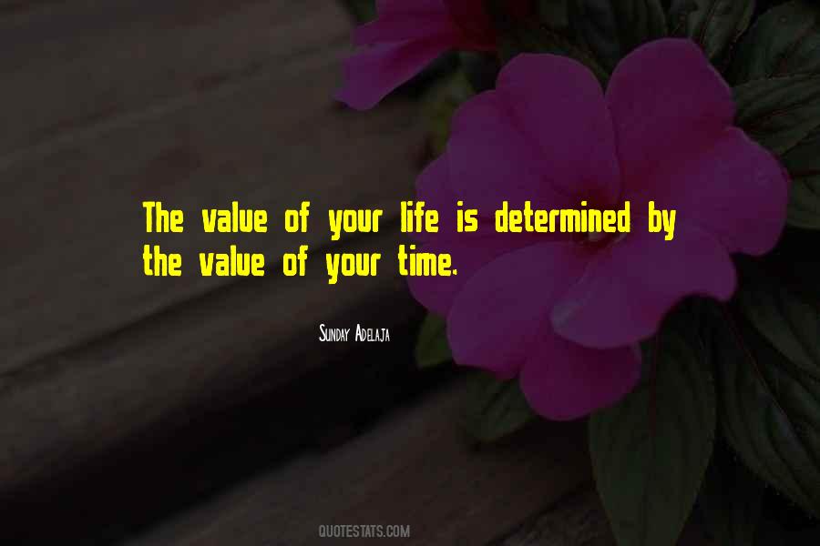 Value Your Time Quotes #962019