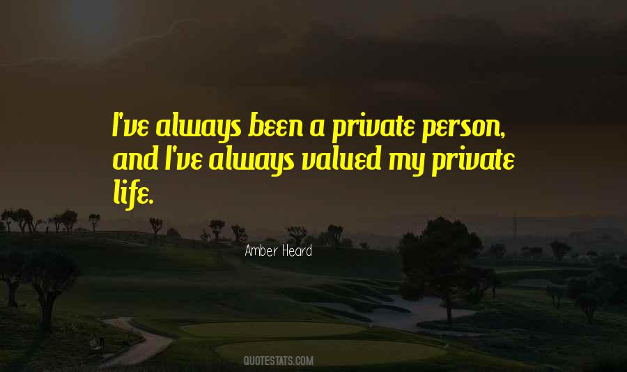 Valued Life Quotes #1132152