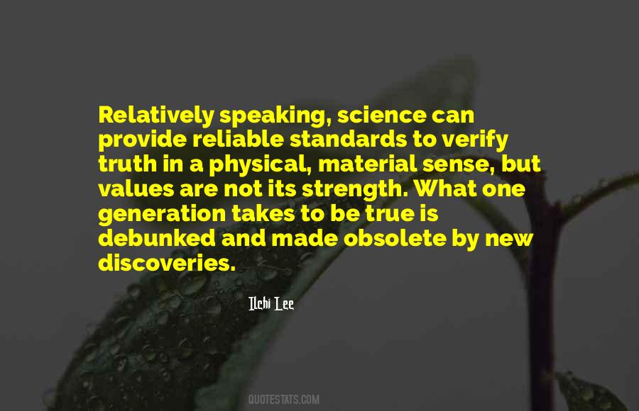 Values And Standards Quotes #1068457