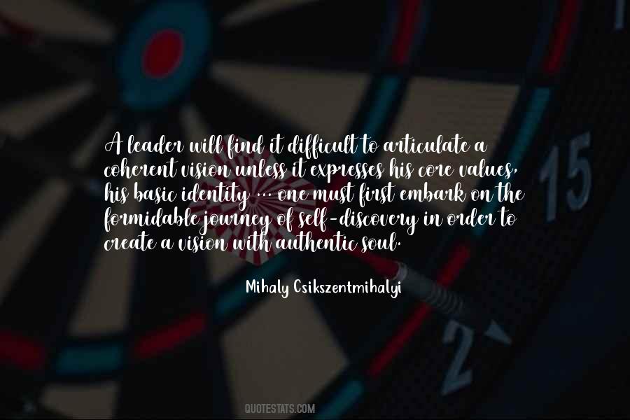 Values And Vision Quotes #1141117