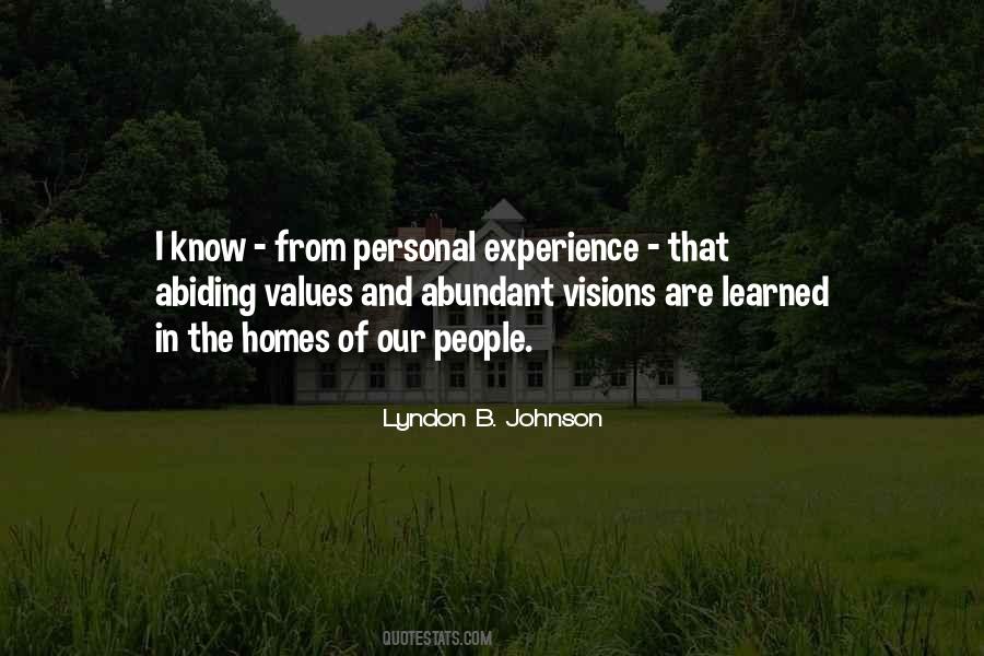 Values And Vision Quotes #931829