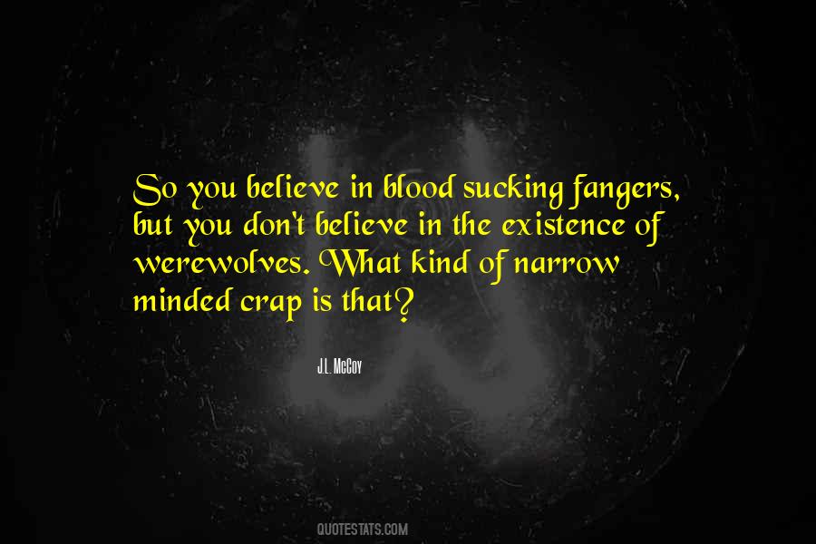 Vampire And Werewolf Quotes #38921