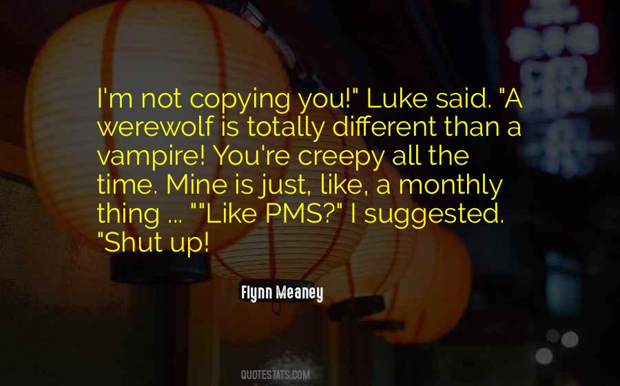 Vampire And Werewolf Quotes #85123