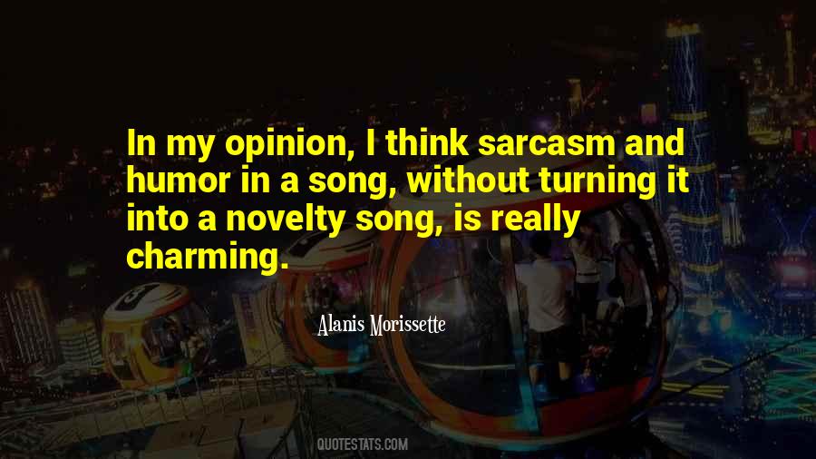 Quotes About Sarcasm And Humor #1030673