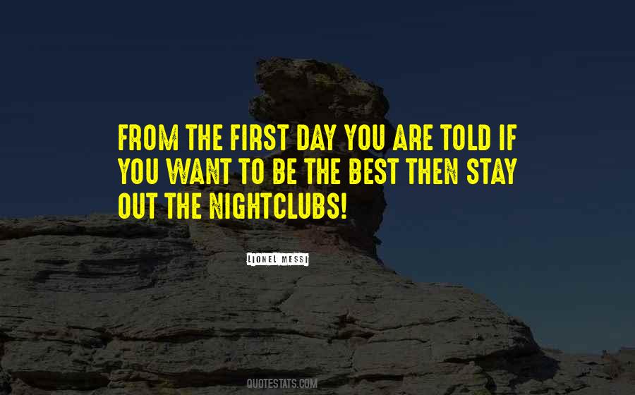 Quotes About Nightclubs #831864