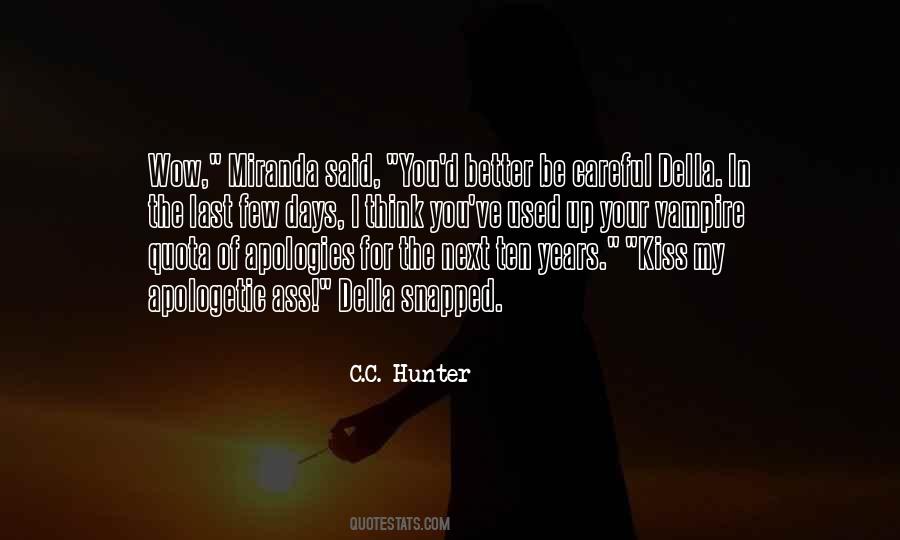 Vampire Hunter Quotes #273750