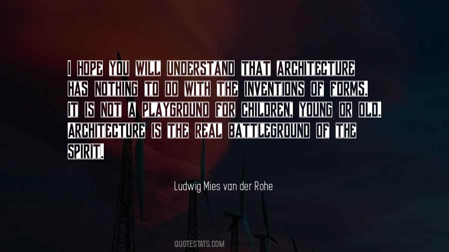 Van Der Rohe Quotes #1203837