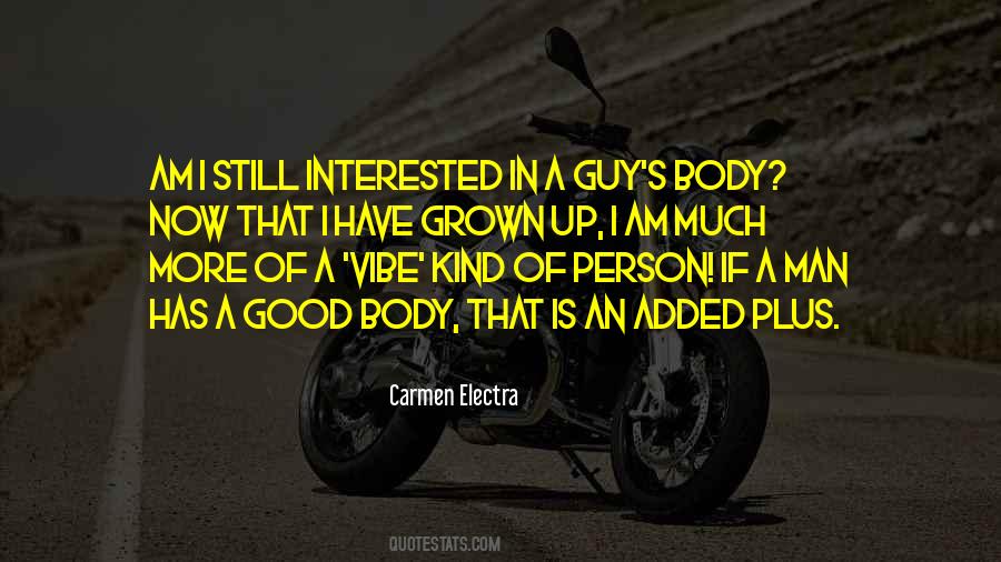 Quotes About Good Body #1702466