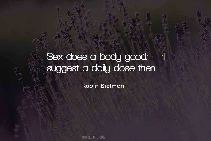 Quotes About Good Body #181339