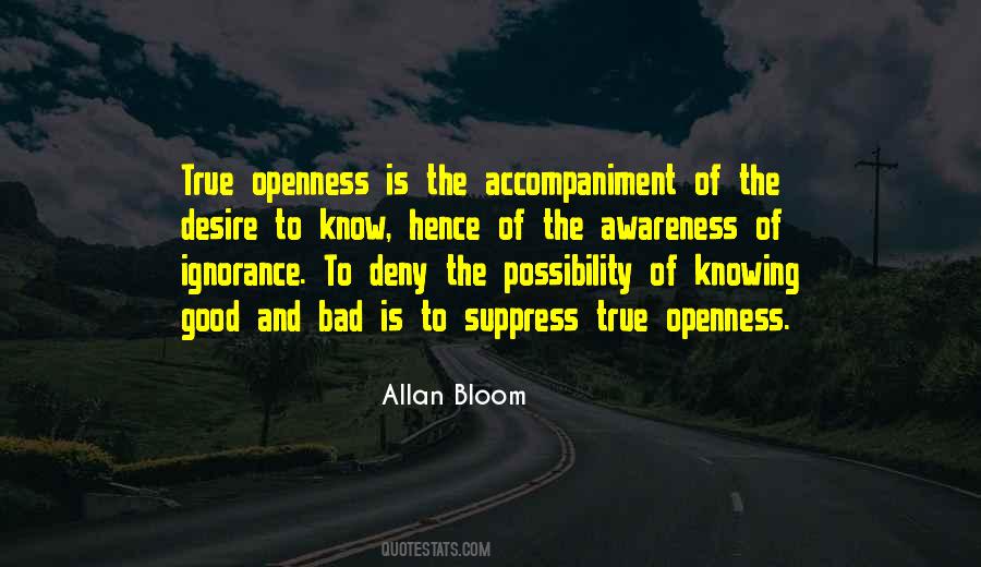 Quotes About Openness #1327839