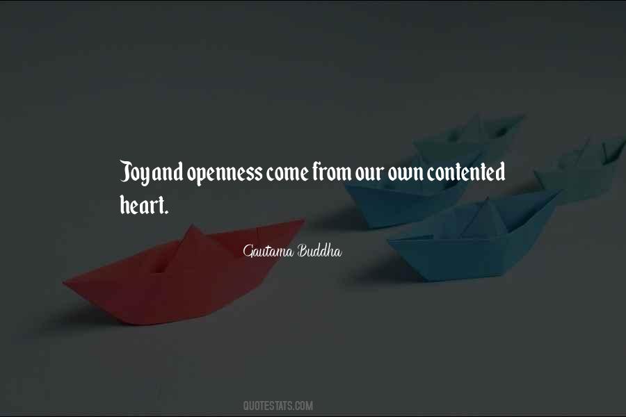 Quotes About Openness #950468