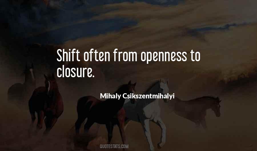 Quotes About Openness #983792