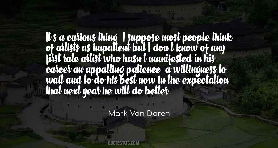 Van Doren Quotes #1549527