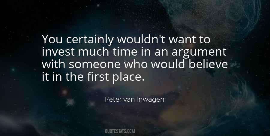 Van Inwagen Quotes #212446