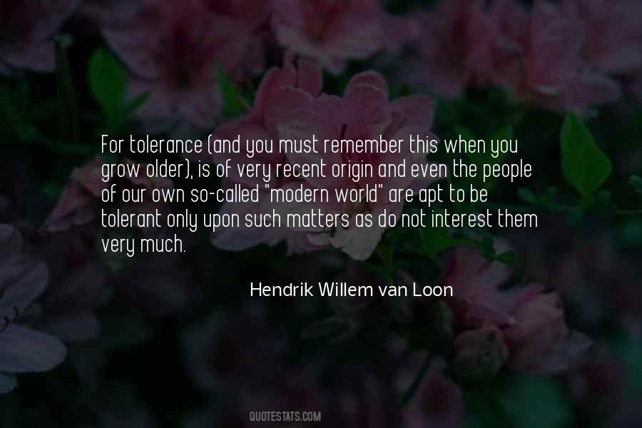 Van Loon Quotes #1076262