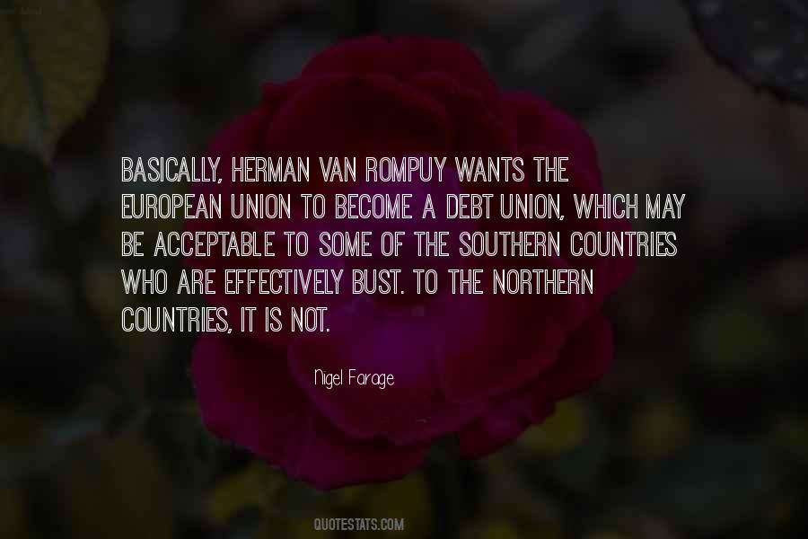 Van Rompuy Quotes #1691196