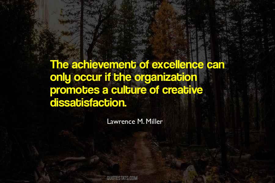 Quotes About Culture Of Excellence #1084168