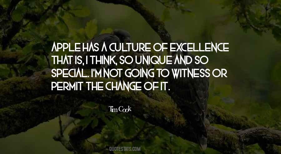 Quotes About Culture Of Excellence #1550293