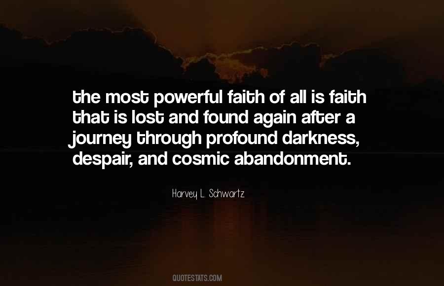 Quotes About The Journey Of Faith #1258290