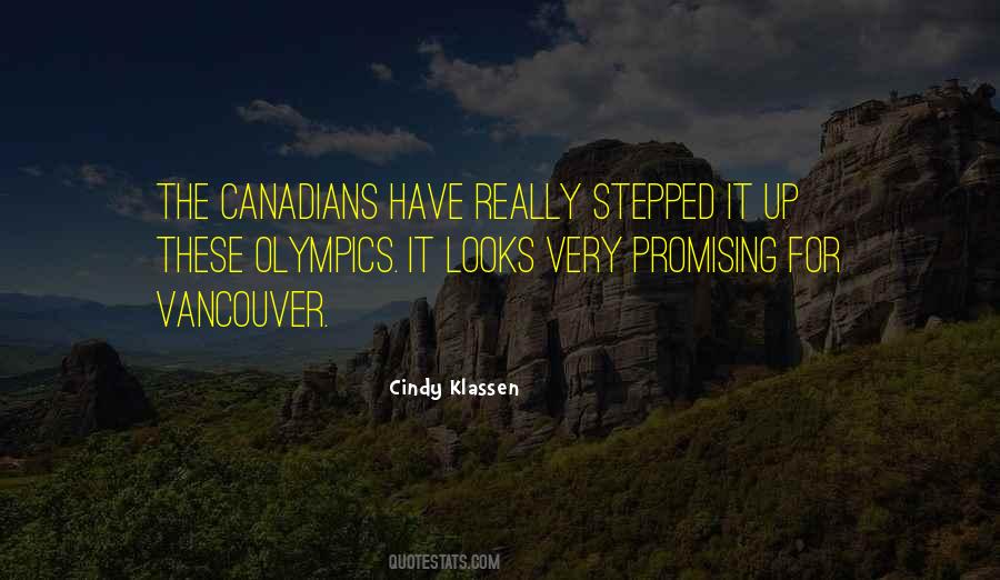 Vancouver Olympics Quotes #114162