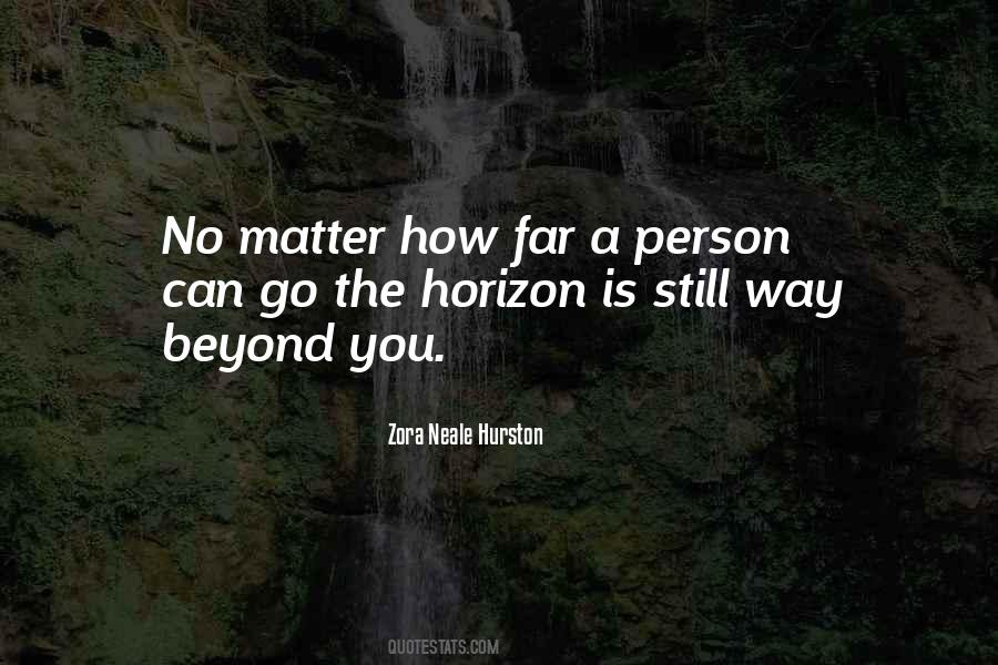 Quotes About Beyond The Horizon #1159904