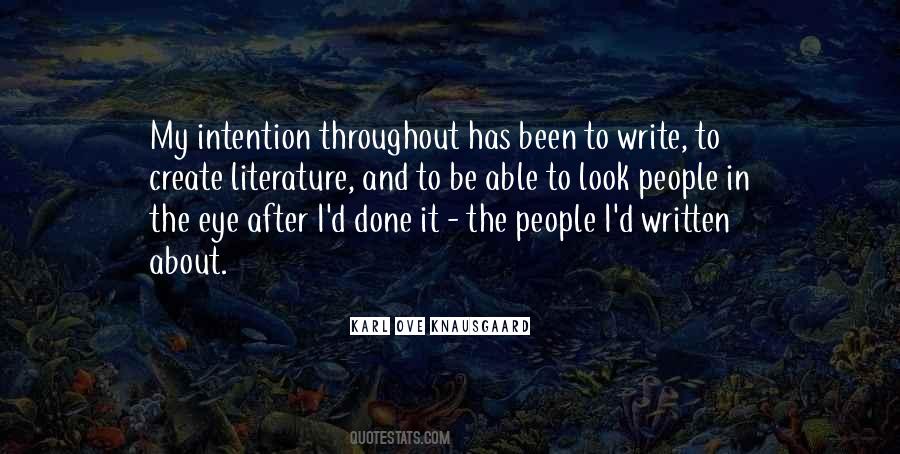 Quotes About Intention #107412 Quotes About Intention #107412