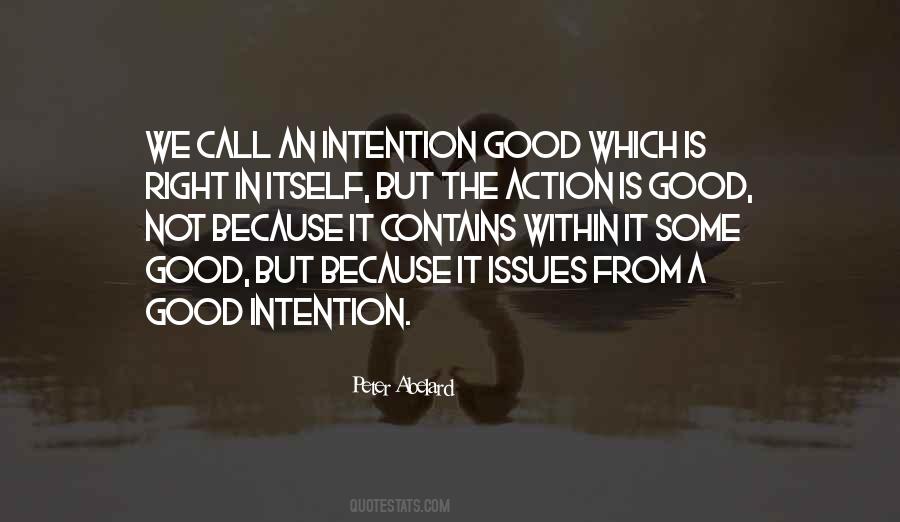 Quotes About Intention #1735572